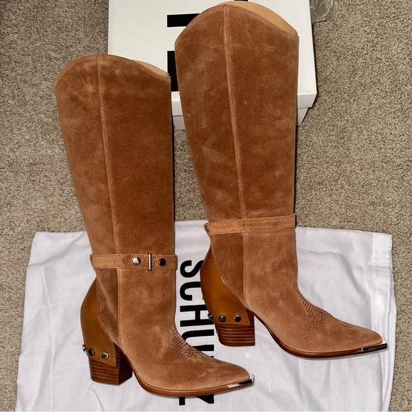 SCHUTZ Suede Boots - Picture 6 of 13